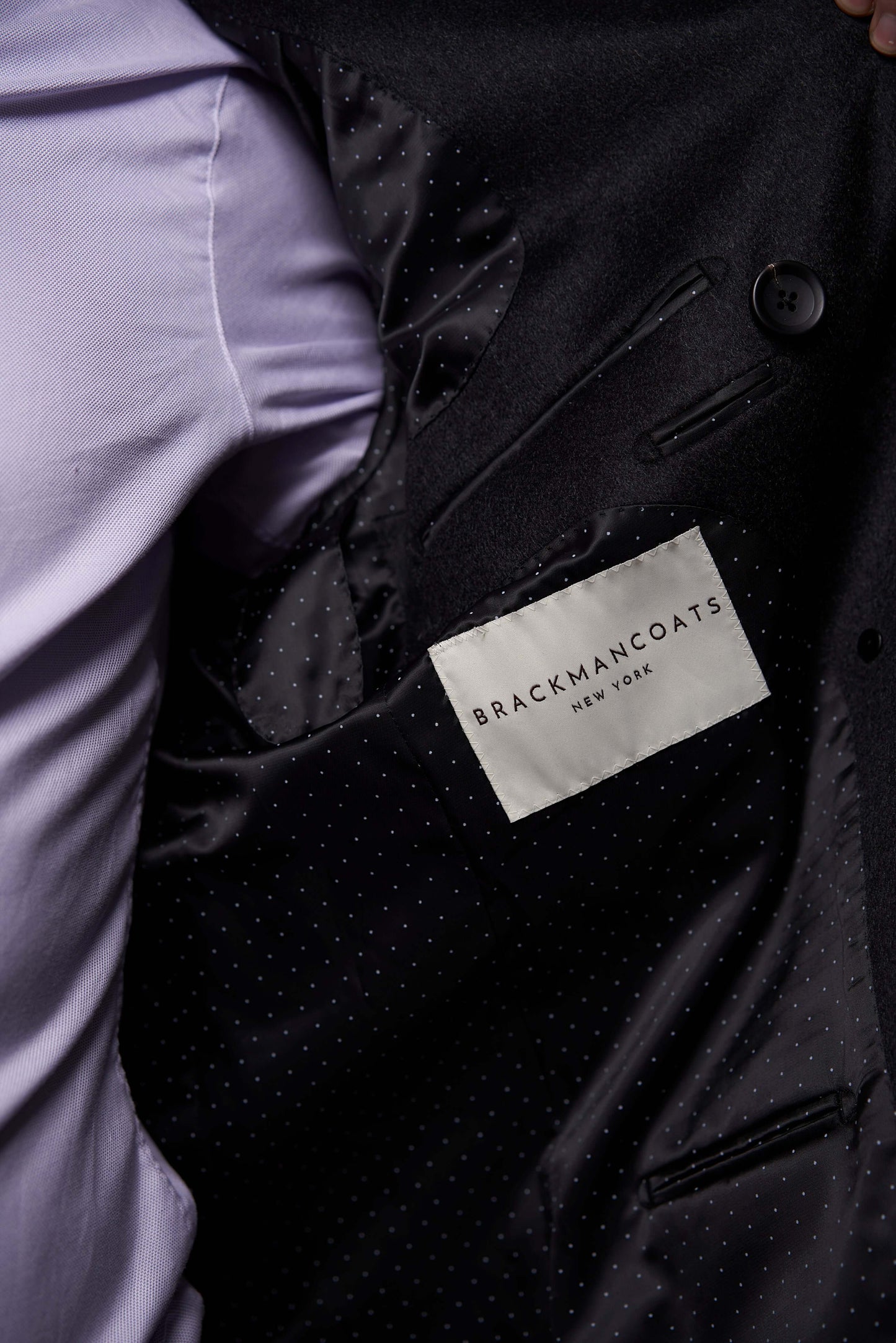 Men's Regal Grey Cashmere Coat