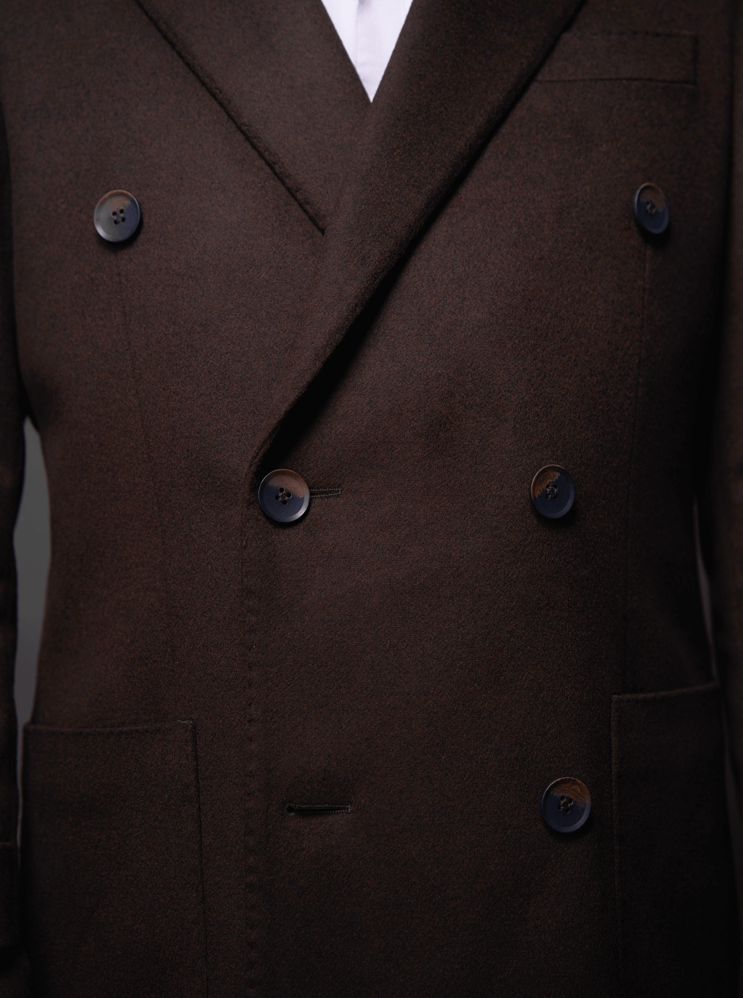 Men's Up-tempo Brown Coat