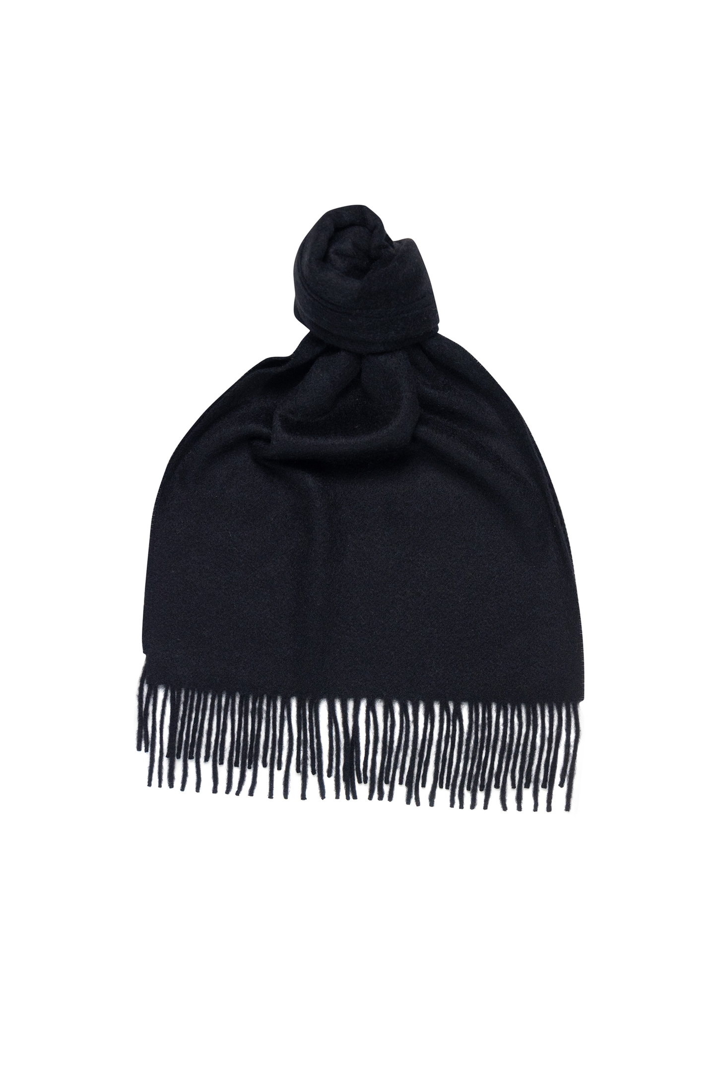 100% Cashmere Black Scarf
